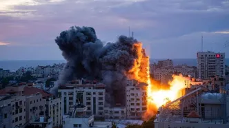 حملات همه‌جانبه ارتش اسرائیل به خان یونس + فیلم