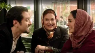 (ویدئو)  بهرام رادان و میترا حجار در صحنه‌ خنده دار فیلم آتش بس 2؛ سال 1392