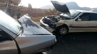 امداد رسانی اورژانس ۱۱۵ به ۸ مصدوم تصادف دو خودرو در محور آبادان به اهواز