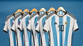 حراج پیراهن لیونل مسی در جام جهانی 2022 با 10 میلیون دلار
