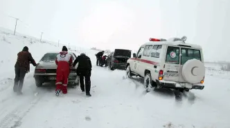 امدادرسانی به ۲۰ هزار نفر در برف و کولاک ۶ روز اخیر