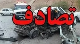 انفجار و آتش سوزی پژو پارس و 405 در جاده مهران به ایلام/ ویدئو