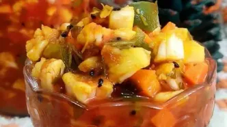 طرز تهیه ترشی سالاد فصل یک روزه