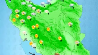 ورود سامانه بارشی جدید از فردا | کدام استان‌ها برفی و بارانی می‌شوند؟ +نقشه