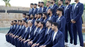 تصاویر تیم ملی فوتبال ایران در راه قطر