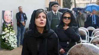 لیلا حاتمی در مراسم خاکسپاری: فکر کردن به بیتا فرهی و حالاتش اشک مرا درمی‌آورد