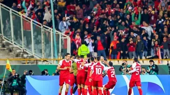 برد میلیمتری پرسپولیس برابر نساجی آشفته