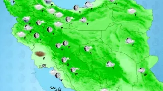 سامانه بارشی جدید فردا وارد کشور می‌شود | آخر هفته کدام مناطق بارانی و برفی است؟