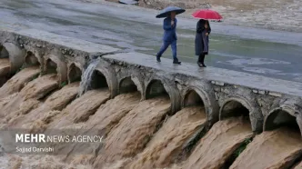 بارش باران و آبگرفتگی معابر در ۲۷ استان