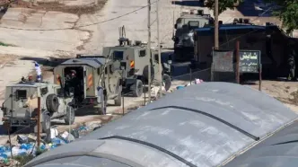 بازداشت ۴۰ فلسطینی در کرانه باختری توسط نظامیان صهیونیست