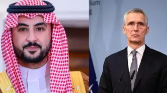 دبیرکل ناتو با وزیر دفاع عربستان گفتگو کرد