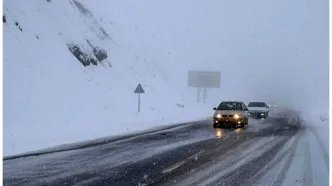 بارش برف و باران در جاده‌های ۲۲ استان/ پلیس هشدار داد