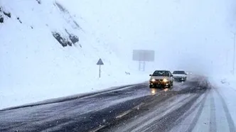 بارش برف و باران در جاده‌های این ۱۱ استان