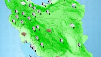 کاهش ۵ تا ۸ درجه دما در نیمه شرقی کشور