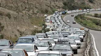 خبر مهم برای مسافران شمال /ترافیک نیمه سنگین در محور هراز/تردد روان در محور چالوس