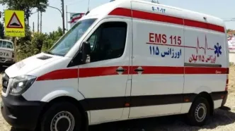 امداد رسانی اورژانس به ۱۹ مصدوم در یک حادثه آتش‌سوزی در ساری
