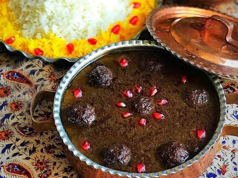 طرز تهیه پرطرفدار ترین فسنجون مخصوص خانومای شاغل+ فیلم