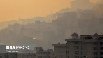 افزایش آلودگی هوای ۷ کلانشهر/ بارش باران و وزش باد در ۱۲ استان