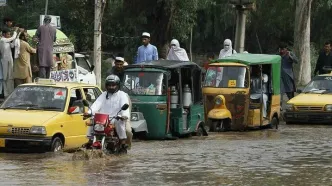 بارندگی در پاکستان ۱۴ کشته و زخمی برجای گذاشت