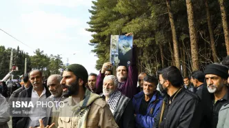 تصاویر: حال و هوای گلزار شهدا یک روز بعد حادثه تروریستی کرمان