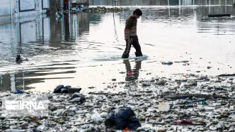 در این نقطه ایران،  باران رحمت نیست، نکبت است!