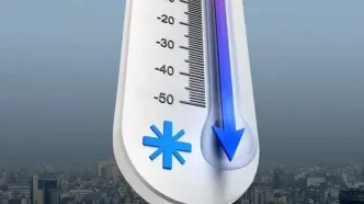 کاهش دمای هوا تا ۱۰ درجه سانتی‌گراد در نیمه شمالی کشور