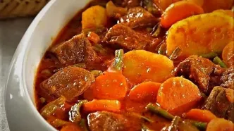 خوراک لوبیا سبز، یه خوراکی لذیذ و مقوی: طرز تهیه آسان در منزل | فیلم