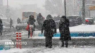 برف حسابی امروز به دانش‌آموزان این استان حال داد