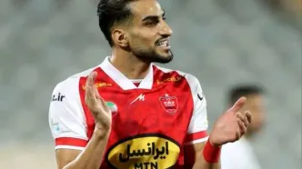 مهاجم پرسپولیس با اوسمار خداحافظی کرد