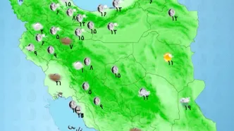 بارش باران در نواحی جنوبی کشور