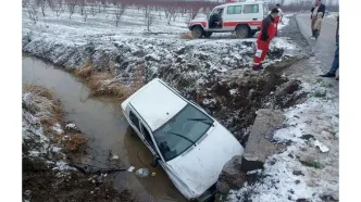 سقوط خودرو در پیرانشهر 3 مصدوم بر جا گذاشت