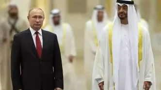 دیدار رئیس امارات و پوتین