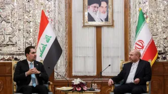 تصاویر: دیدار نایب رئیس مجلس عراق با قالیباف