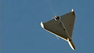 (ویدئو) لحظه سرنگونی پهپاد آمریکایی MQ-9 در یمن