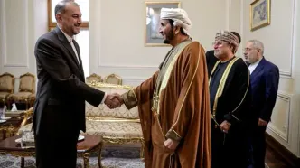 تصاویر: دیدار معاون سیاسی وزیر امور خارجه عمان با امیرعبداللهیان