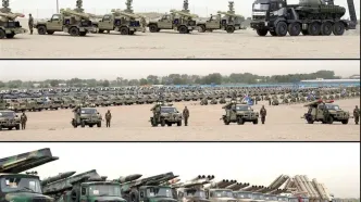 الحاق 75 خودروی سنگین و فوق سنگین به نیروی زمینی ارتش