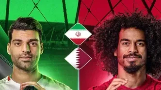 واکنش جالب AFC به جدال ایران و قطر