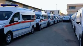 استقرار ۱۲۰ آمبولانس و ۱۵ اتوبوس آمبولانس در مرز مهران