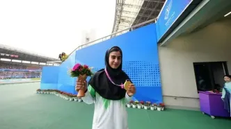 فاطمه امیرزادگانی در دوی ۴۰۰ متر گرفت