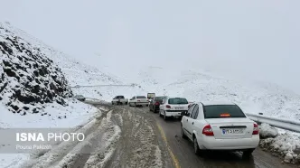 تصویر اولین شهر برفی کشور