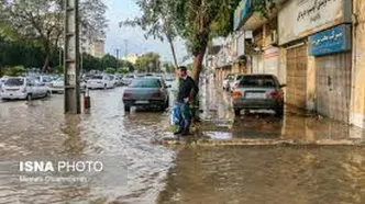 وضعیت اسفناک دهلران بعد از بارش باران