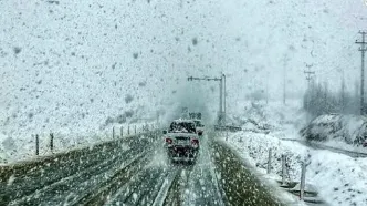 جاده‌های این ۲۰ استان برفی و بارانی است