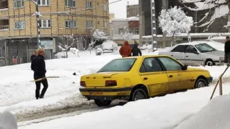 برف سنگین آب و برق این مناطق را قطع کرد