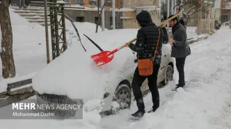 آماده باش اورژانس برای مقابله با بوران و برف