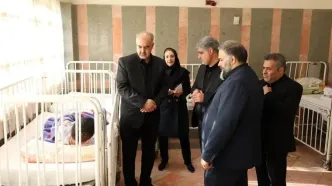 حضور فرماندار تهران در مرکز خیریه یاوران معلولان نارمک
