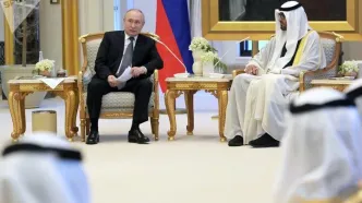 رایزنی پوتین با رئیس امارات درباره غزه و اوکراین
