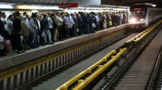 قطع برق در خط ۴ مترو تهران/ علت قطع برق چه بود؟
