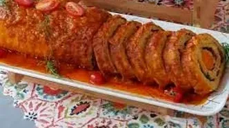 (ویدئو) طرز تهیه رولت سینه مرغ، ساده و خوشمزه