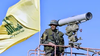 حمله موشکی حزب الله به مقر ارتش اسرائیل