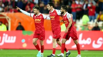 پرسپولیس ۲ - شمس آذر ۱ | برد با ارزش پرسپولیس ۱۰ نفره با دبل گولسیانی